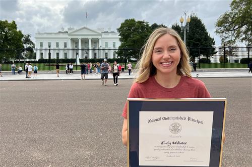 Weaver Elementary principal Cindy Webster named NAESP National Distinguished Principal